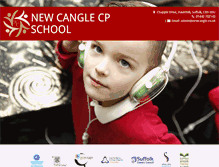 Tablet Screenshot of newcangleschool.com